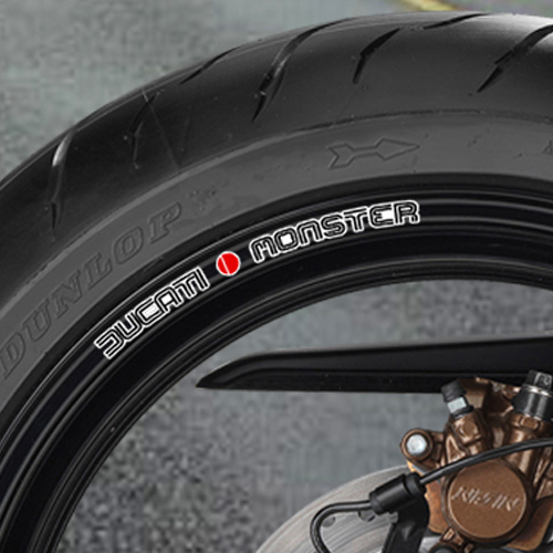 Adesivi cerchi ruota ducati - adesivi,